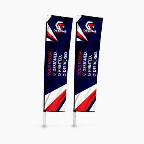 Telescopic Flag x2